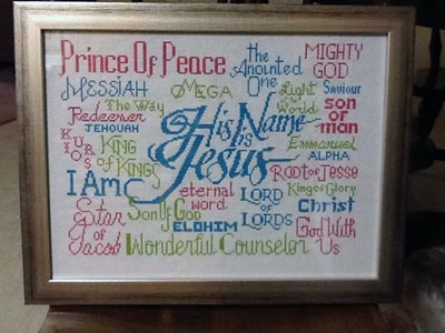 His Name is Jesus - Free Chart with Newsletter Sign Up
